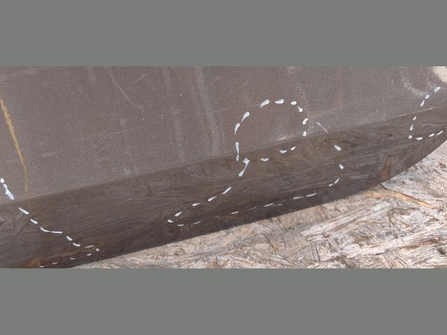 bontott AUDI TT Bal első Ajtó (Üres lemez)