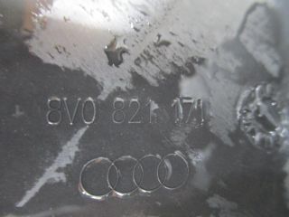 bontott AUDI TT Bal első Dobbetét (Kerékjárati, Műanyag)