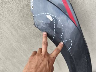 bontott AUDI TT Bal első Sárvédő