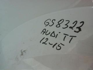 bontott AUDI TT Hátsó Lökhárító (Üresen)