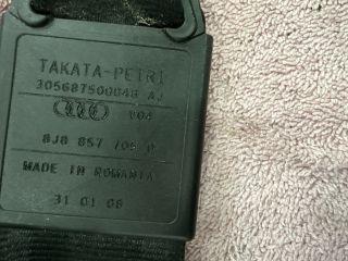 bontott AUDI TT Jobb első Biztonsági Öv