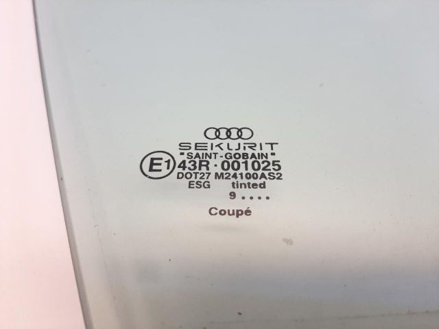 bontott AUDI TT Jobb első Fixüveg (Ajtóban)