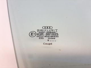 bontott AUDI TT Jobb első Fixüveg (Ajtóban)