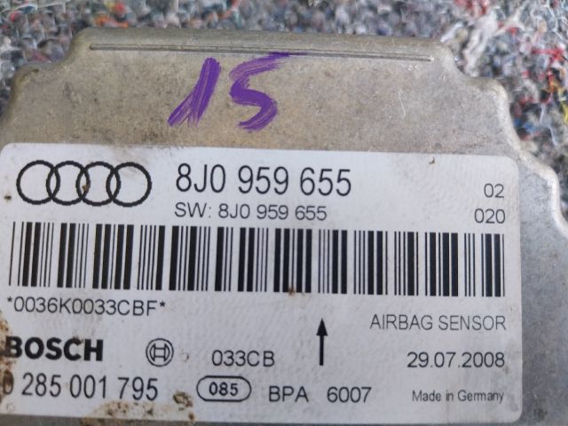 bontott AUDI TT Légzsák Elektronika