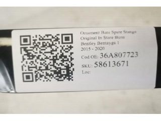 bontott BENTLEY BENTAYGA Hátsó Lökhárító Díszléc