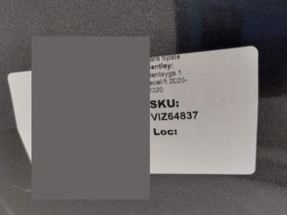 bontott BENTLEY BENTAYGA Hátsó Lökhárító (Üresen)