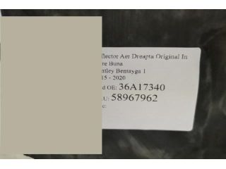 bontott BENTLEY BENTAYGA Jobb Hűtő Légterelő