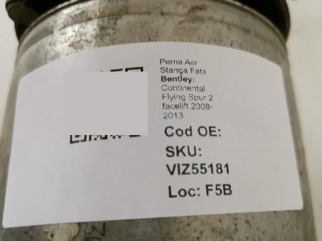bontott BENTLEY CONTINENTAL Bal első Lengéscsillapító