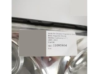 bontott BENTLEY CONTINENTAL Jobb első Lámpabúra