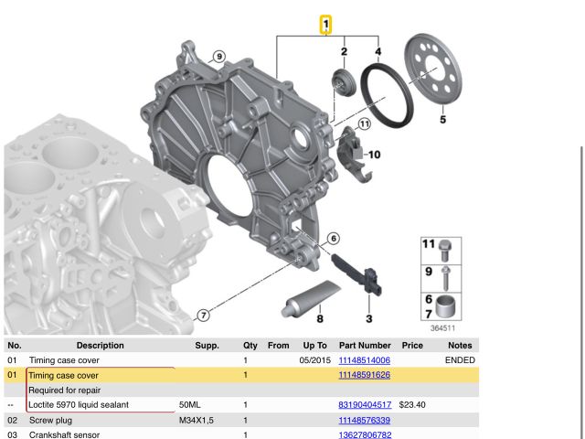 bontott BMW 1 Hátsó Vezérlés Burkolat