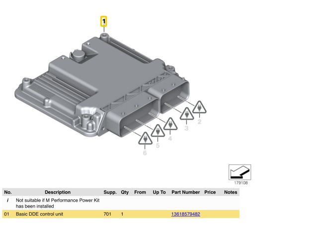 bontott BMW 1 Motorvezérlő