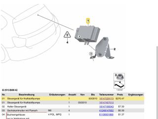 bontott BMW 1 Üzemanyag Szivattyú Relé