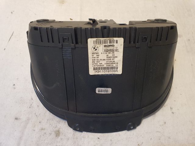 bontott BMW 1 Kilométeróra