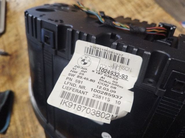 bontott BMW 1 Kilométeróra