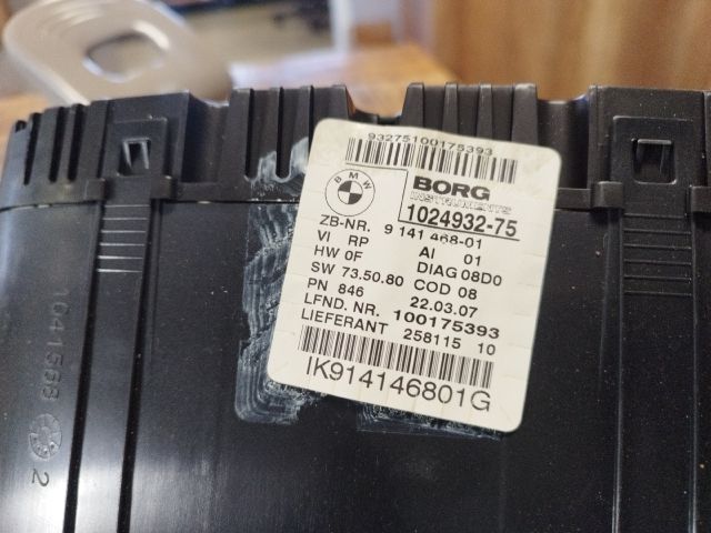 bontott BMW 1 Kilométeróra