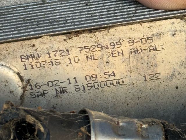 bontott BMW 1 Automata Váltó Olajhűtő