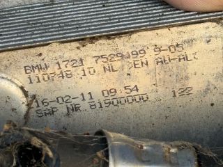 bontott BMW 1 Automata Váltó Olajhűtő