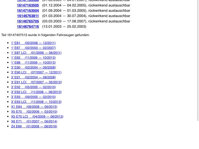 bontott BMW 1 Üzemanyag Szivattyú Relé