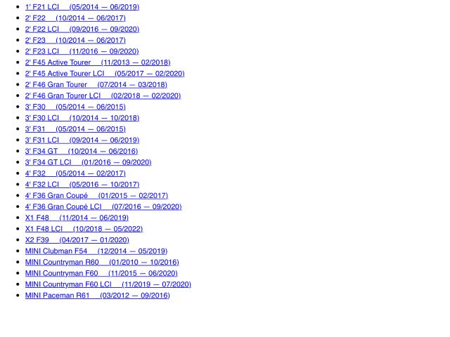 bontott BMW 1 Porlasztó Sor / Híd