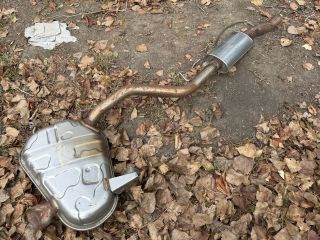 bontott BMW 1 Komplett Kipufogó Rendszer