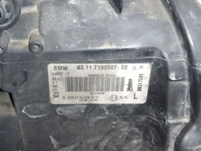 bontott BMW 1 Bal Fényszóró