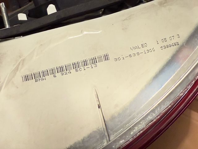 bontott BMW 1 Bal Hátsó Lámpa