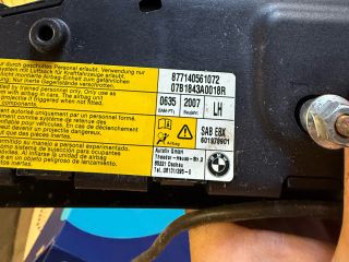 bontott BMW 1 Bal Oldallégzsák