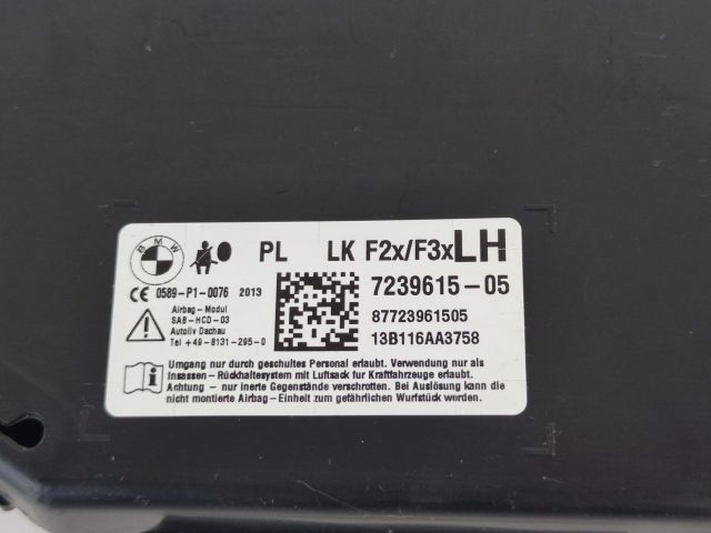 bontott BMW 1 Bal Oldallégzsák