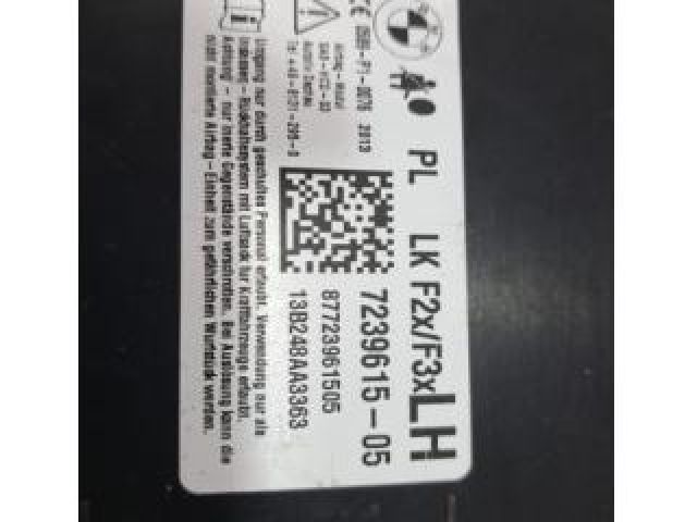 bontott BMW 1 Bal Oldallégzsák