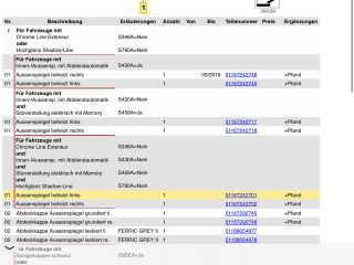 bontott BMW 1 Bal Visszapillantó Tükör (Elektromos)