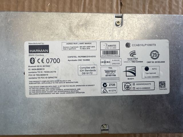 bontott BMW 1 Bluetooth Elektronika