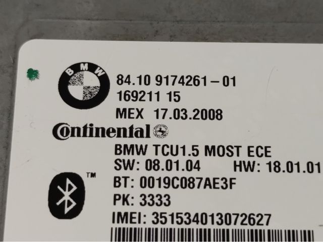 bontott BMW 1 Bluetooth Elektronika