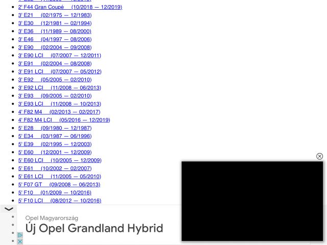 bontott BMW 1 Első Embléma