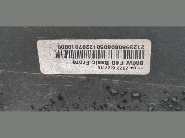 bontott BMW 1 Első Lökhárító (Üresen)