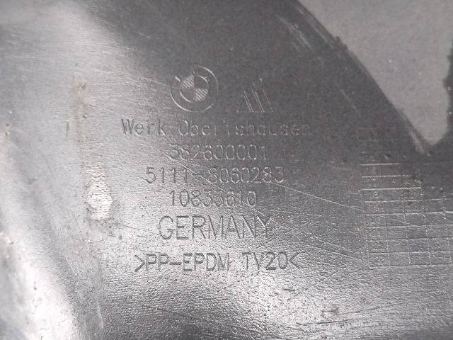 bontott BMW 1 Első Lökhárító (Üresen)