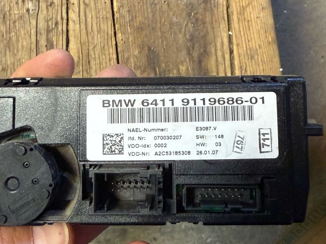 bontott BMW 1 Fűtés Vezérlő Modul