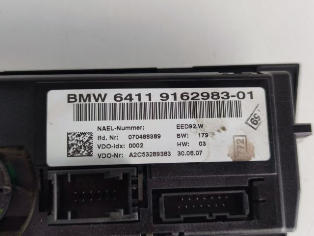 bontott BMW 1 Fűtéskapcsoló (digit klímás)