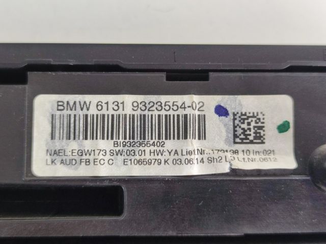 bontott BMW 1 Fűtéskapcsoló (digit klímás)