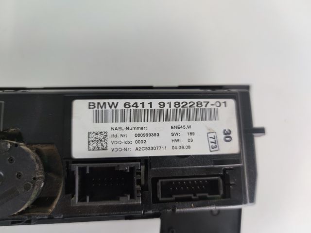 bontott BMW 1 Fűtéskapcsoló (digit klímás)