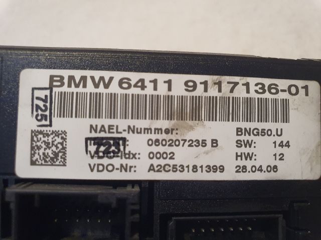 bontott BMW 1 Fűtéskapcsoló (digit klímás)