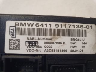 bontott BMW 1 Fűtéskapcsoló (digit klímás)