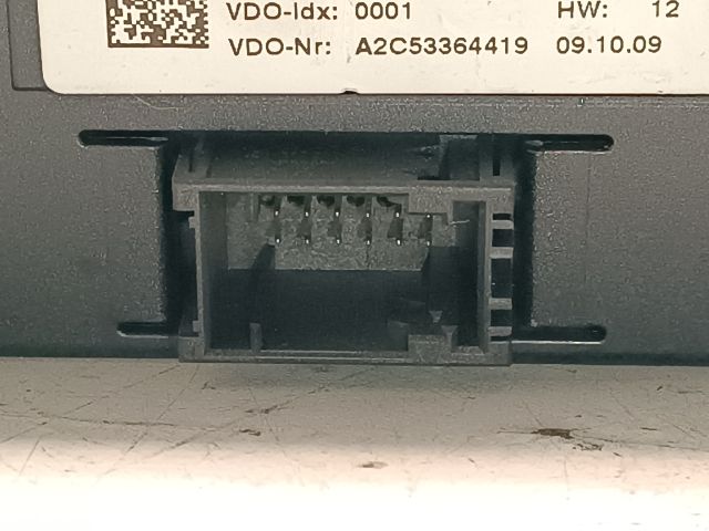 bontott BMW 1 Fűtéskapcsoló (manuális klímás)