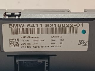 bontott BMW 1 Fűtéskapcsoló (manuális klímás)