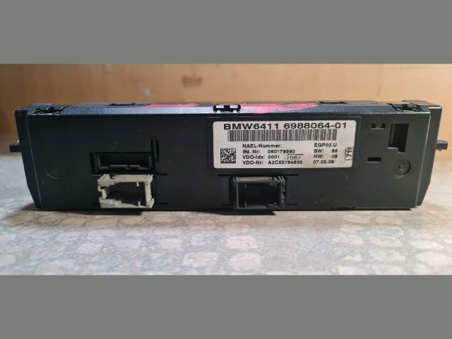 bontott BMW 1 Fűtéskapcsoló (manuális klímás)