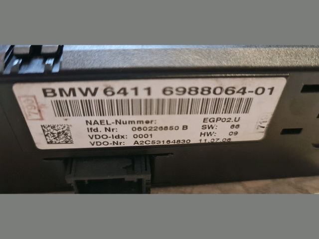 bontott BMW 1 Fűtéskapcsoló