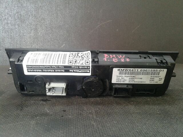 bontott BMW 1 Fűtéskapcsoló