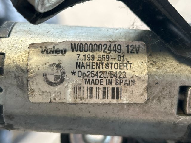 bontott BMW 1 Hátsó Ablaktörlő Motor