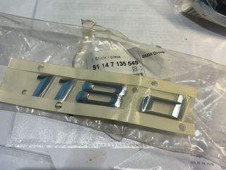 bontott BMW 1 Hátsó Embléma