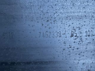 bontott BMW 1 Hátsó Lökhárító Merevítő (Fém)