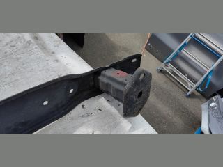 bontott BMW 1 Hátsó Lökhárító Merevítő (Fém)